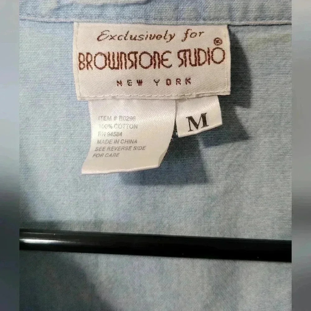 Brownstone studio button up vintage - Picture 5 of 7